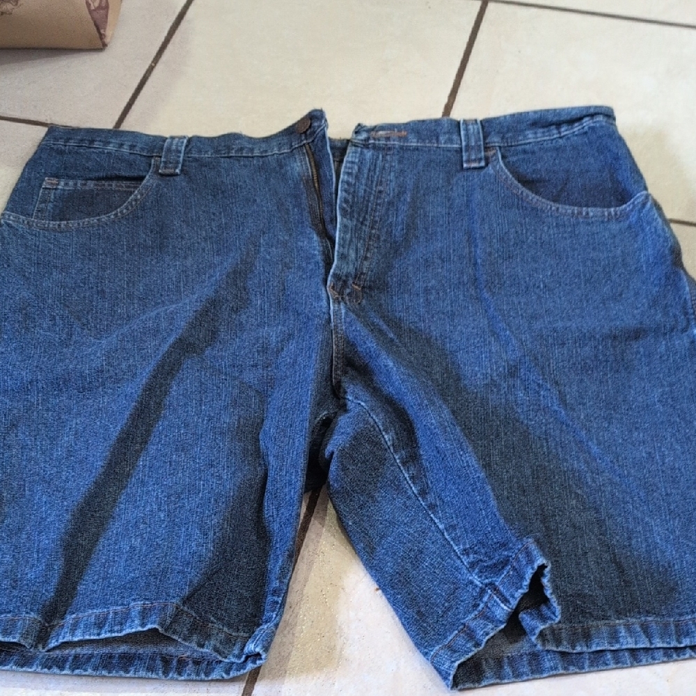 Wrangler Dark Blue Jean Shorts